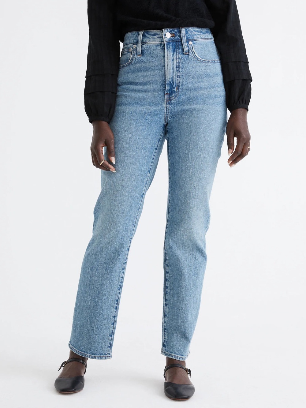 Madewell Curvy Perfect Vintage Straight Jean Size 26